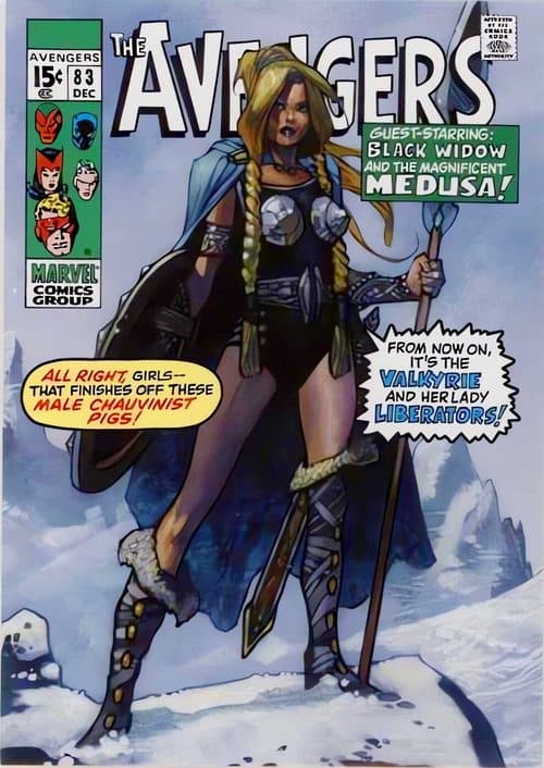 Valkyrie #WI-3 — 2018 Marvel Masterpieces