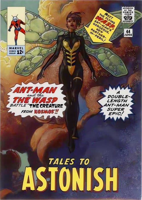 Wasp #WI-37 — 2018 Marvel Masterpieces