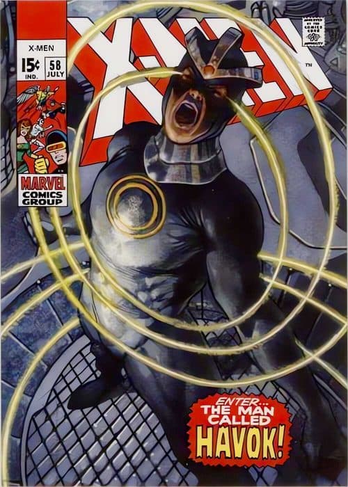 Havok #WI-41 — 2018 Marvel Masterpieces