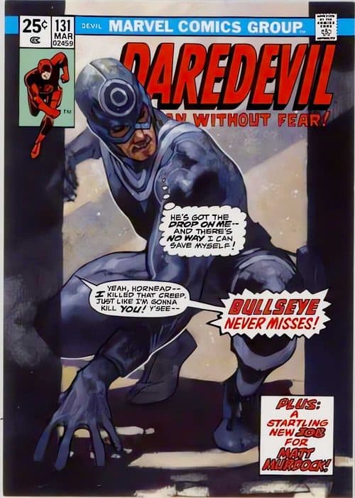 Bullseye #WI-48 — 2018 Marvel Masterpieces