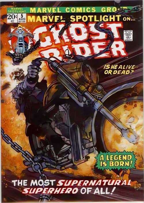 Ghost Rider #WI-54 — 2018 Marvel Masterpieces