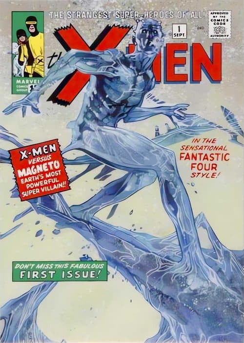 Iceman #WI-55 — 2018 Marvel Masterpieces
