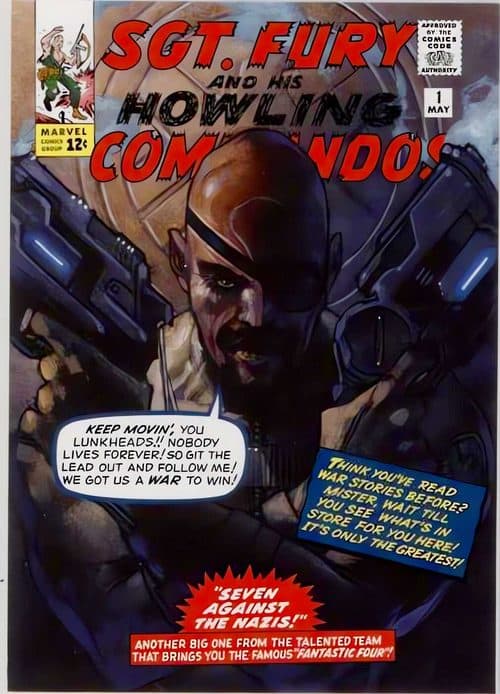 Nick Fury #WI-57 — 2018 Marvel Masterpieces