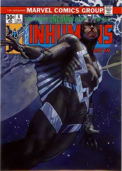 Black Bolt #WI-75 — 2018 Marvel Masterpieces