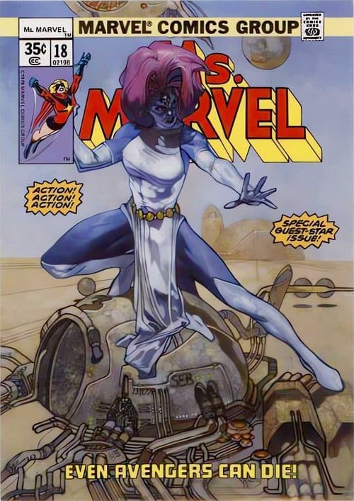 Mystique #WI-77 — 2018 Marvel Masterpieces