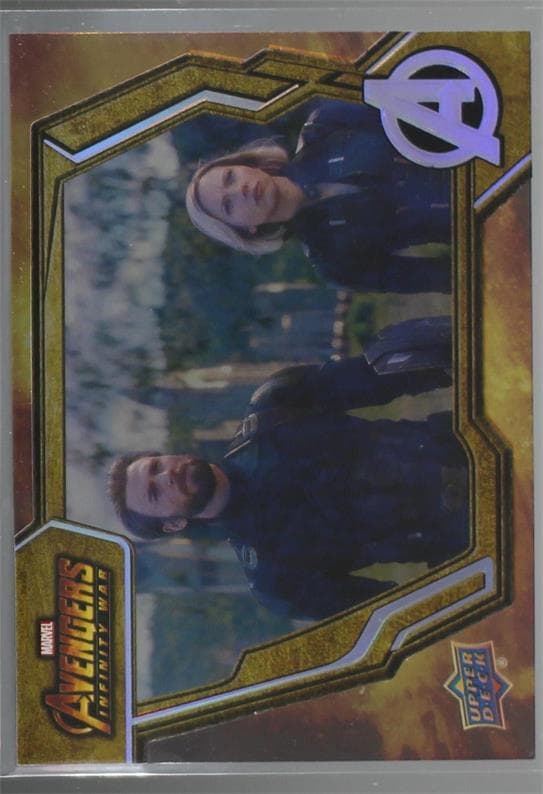 Eyes Up/ Stay Sharp #76 — 2018 Upper Deck Marvel's Avengers Infinity War