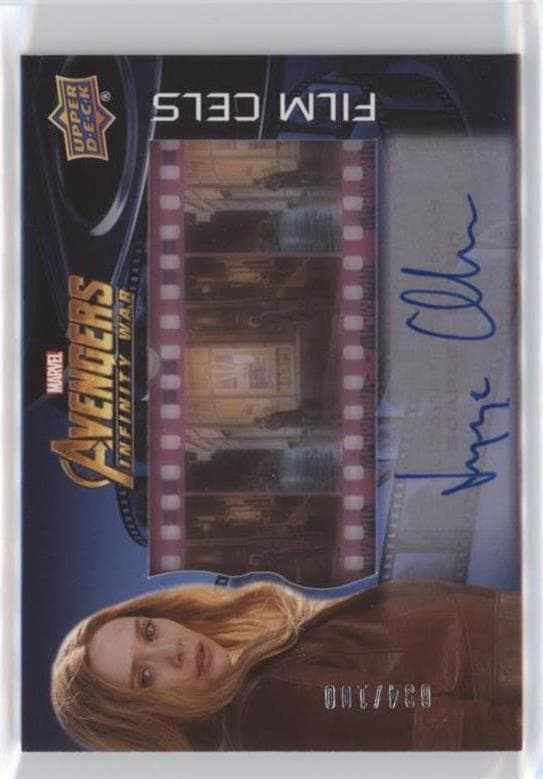 Elizabeth Olsen #FCA-EO — 2018 Upper Deck Marvel's Avengers Infinity War