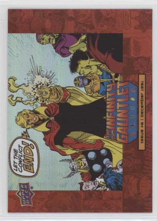 Let The Conflict End! #IG10 — 2018 Upper Deck Marvel's Avengers Infinity War