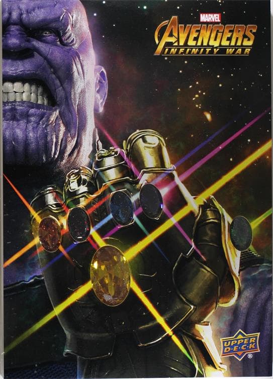 Infinity Gauntlet 5 x 7 #IGL — 2018 Upper Deck Marvel's Avengers Infinity War