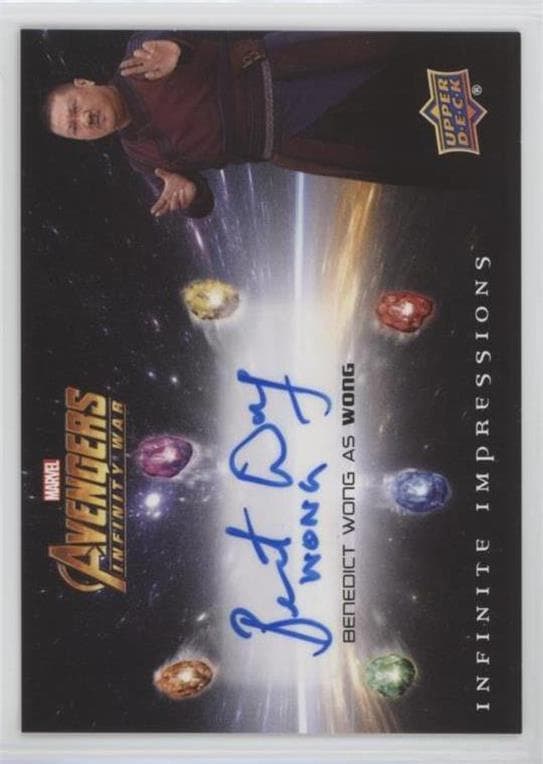Benedict Wong #II-BW — 2018 Upper Deck Marvel's Avengers Infinity War