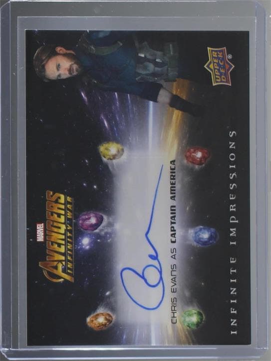 Chris Evans #II-CE — 2018 Upper Deck Marvel's Avengers Infinity War
