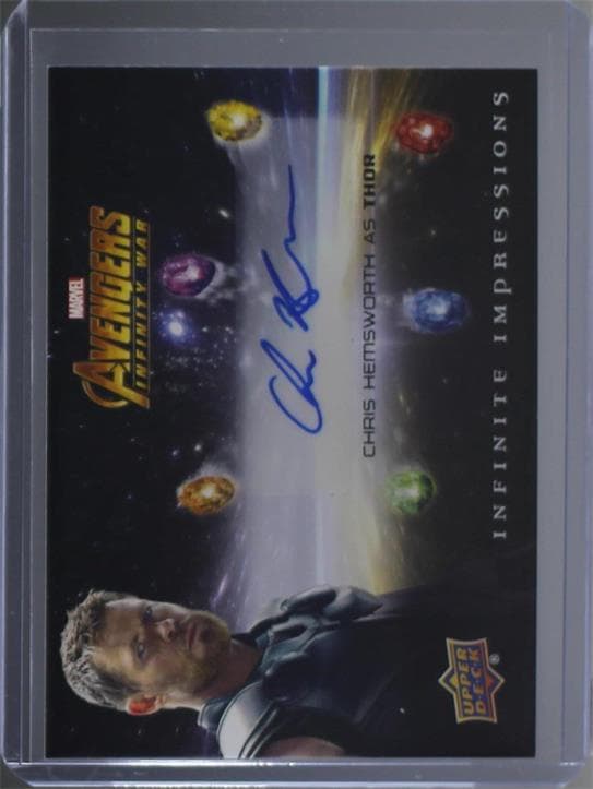 Chris Hemsworth #II-CH — 2018 Upper Deck Marvel's Avengers Infinity War