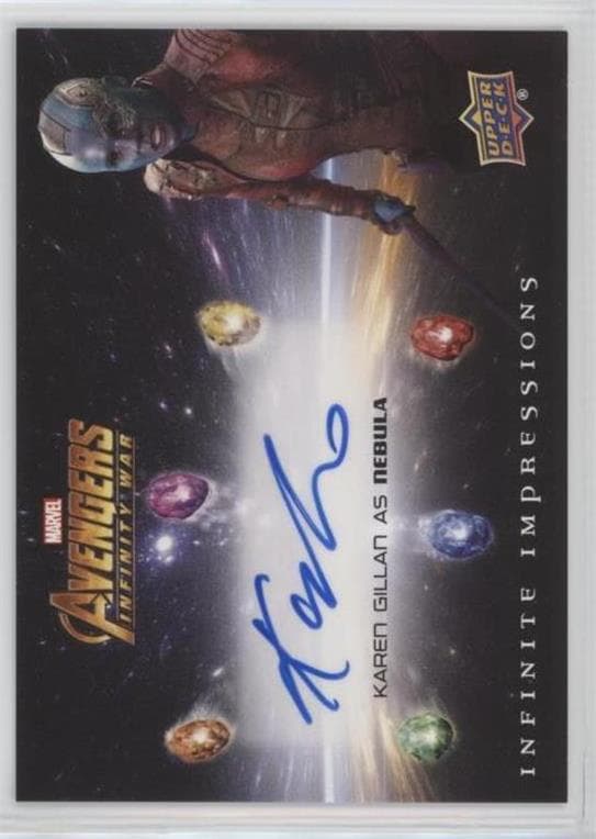 Karen Gillan #II-KG — 2018 Upper Deck Marvel's Avengers Infinity War