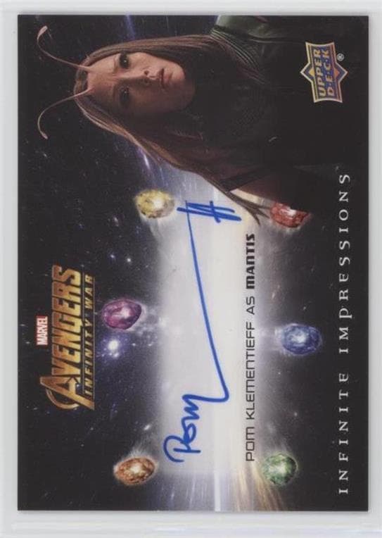 Pom Klementieff #II-PK — 2018 Upper Deck Marvel's Avengers Infinity War