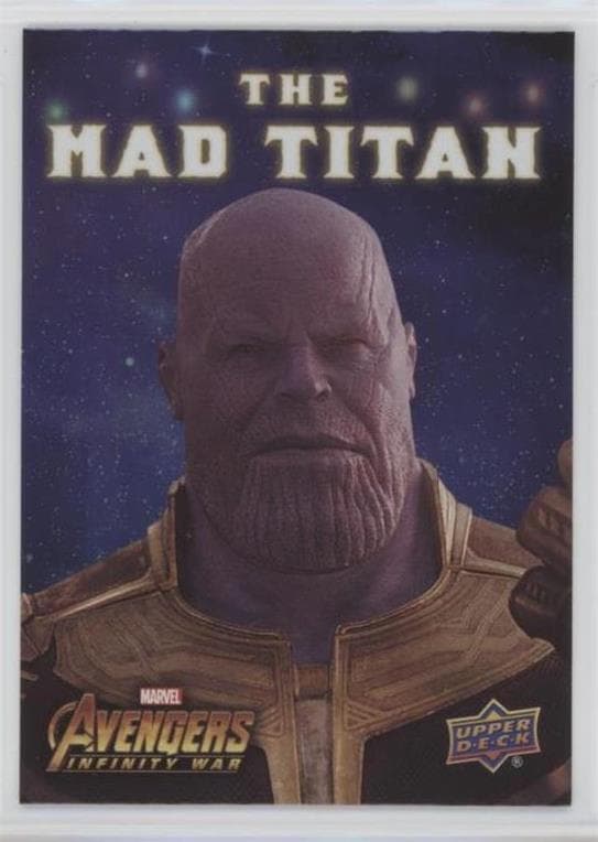 I'll Do It Myself #MT7 — 2018 Upper Deck Marvel's Avengers Infinity War
