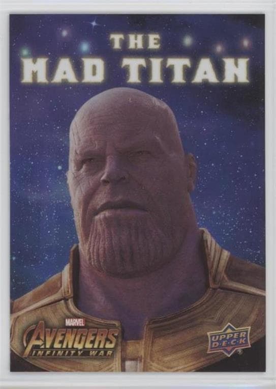 Dread It. #MT8 — 2018 Upper Deck Marvel's Avengers Infinity War
