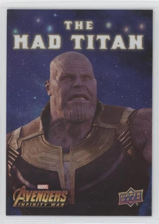 Run From It. #MT9 — 2018 Upper Deck Marvel's Avengers Infinity War