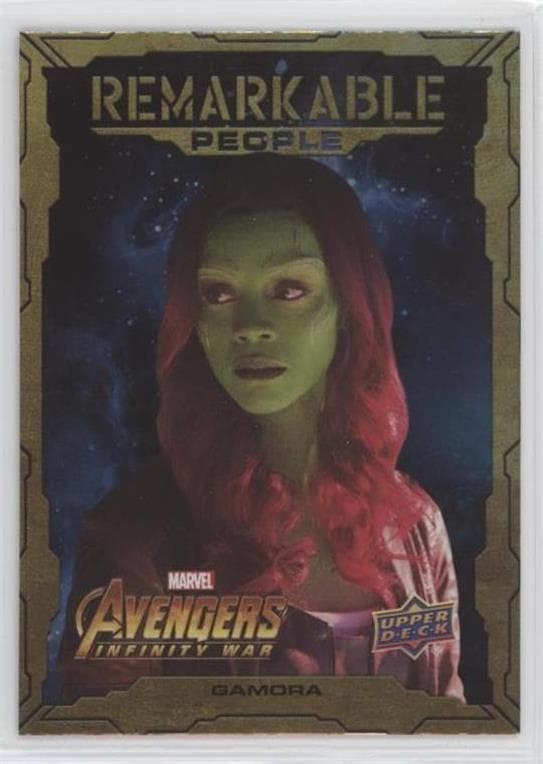 Gamora #RP11 — 2018 Upper Deck Marvel's Avengers Infinity War