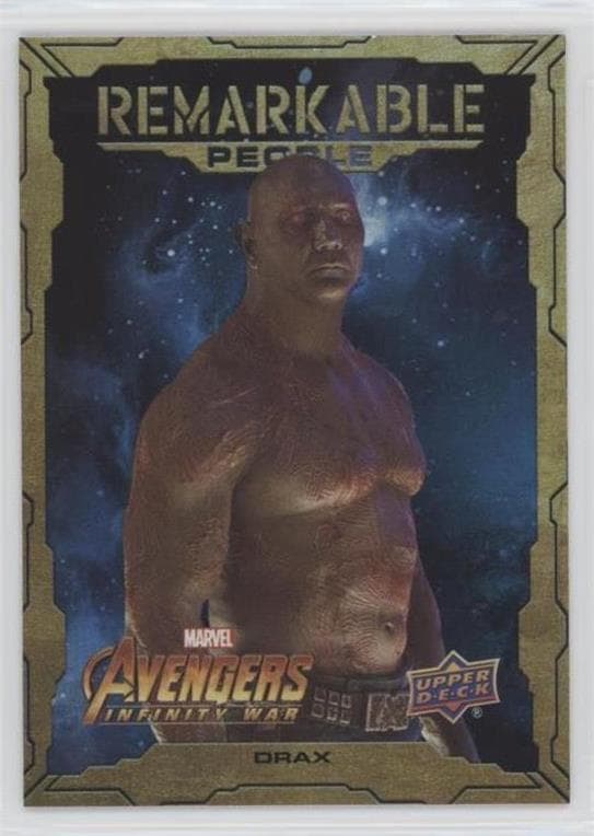 Drax #RP13 — 2018 Upper Deck Marvel's Avengers Infinity War