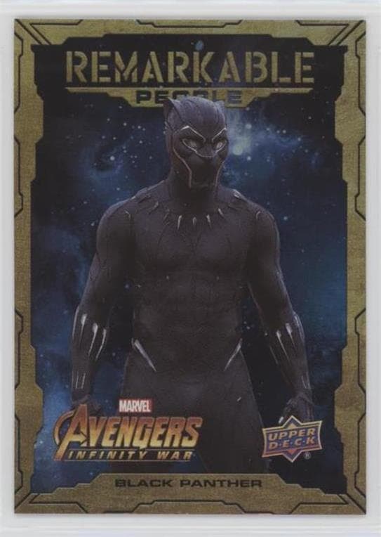 Black Panther #RP4 — 2018 Upper Deck Marvel's Avengers Infinity War