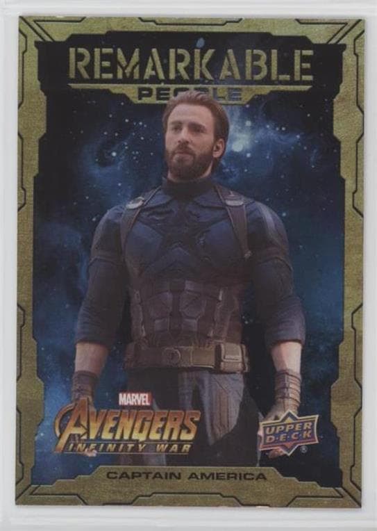 Captain America #RP6 — 2018 Upper Deck Marvel's Avengers Infinity War