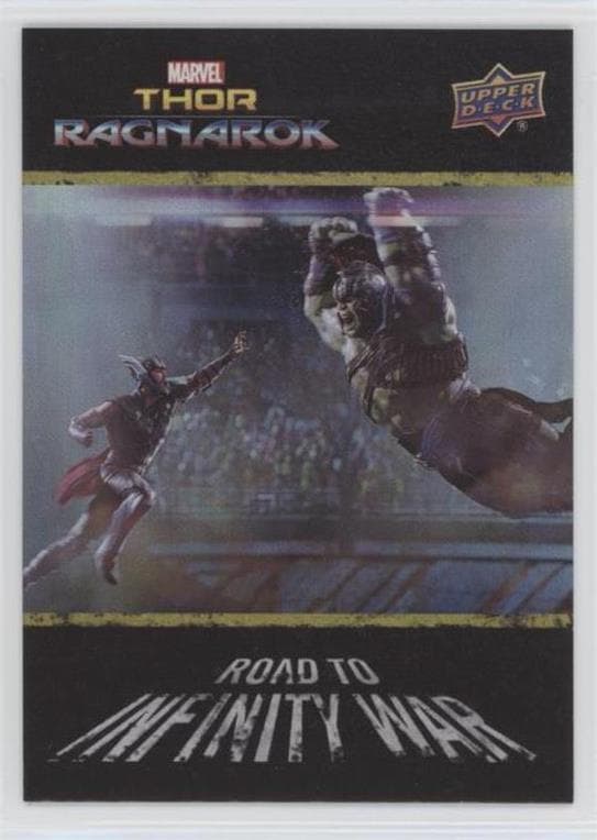 Main Event Time #RTW40 — 2018 Upper Deck Marvel's Avengers Infinity War