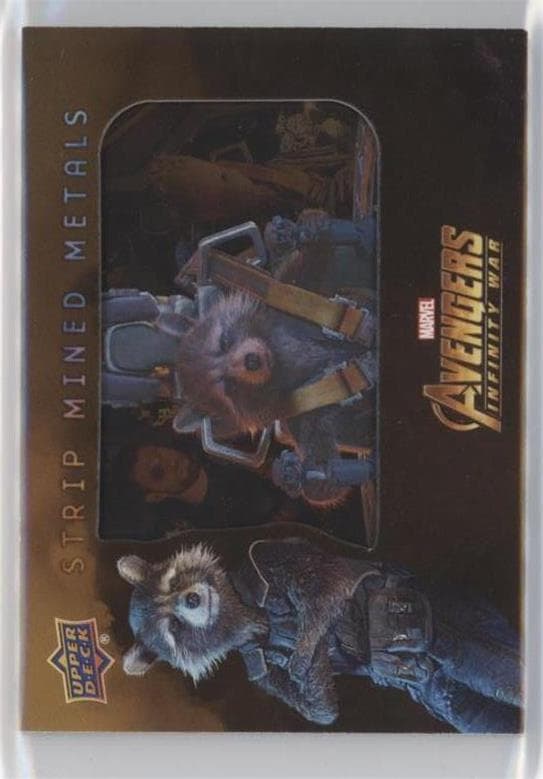Rocket Raccoon #SMM35 — 2018 Upper Deck Marvel's Avengers Infinity War