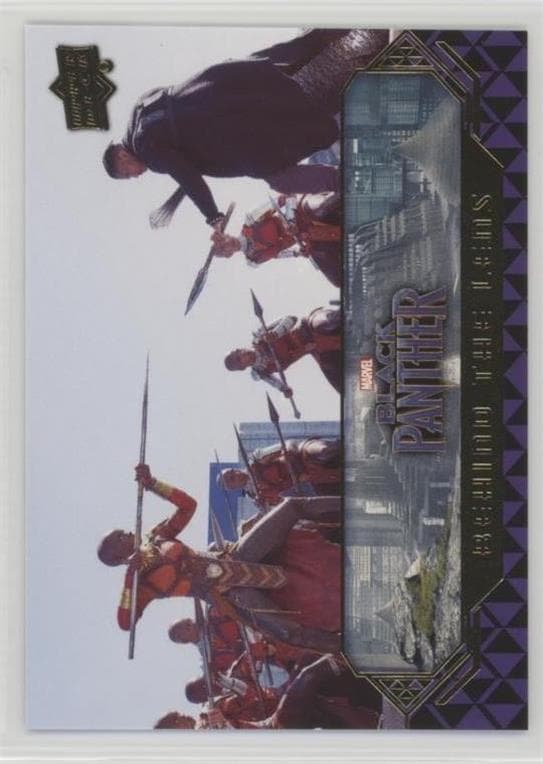 Facing the Dora Milaje #BTL4 — 2018 Upper Deck Marvel's Black Panther