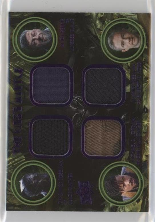 Black Panther/Ulysses Klaue/Erik Killmonger/Everett K. Ross #KQ-BKEK — 2018 Upper Deck Marvel's Black Panther