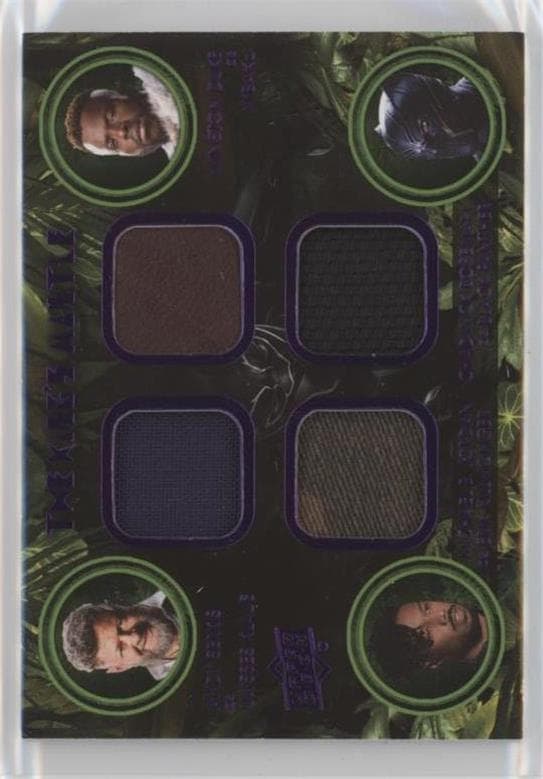 Ulysses Klaue/M'Baku/Erik Killmonger/Black Panther #KQ-KMKB — 2018 Upper Deck Marvel's Black Panther