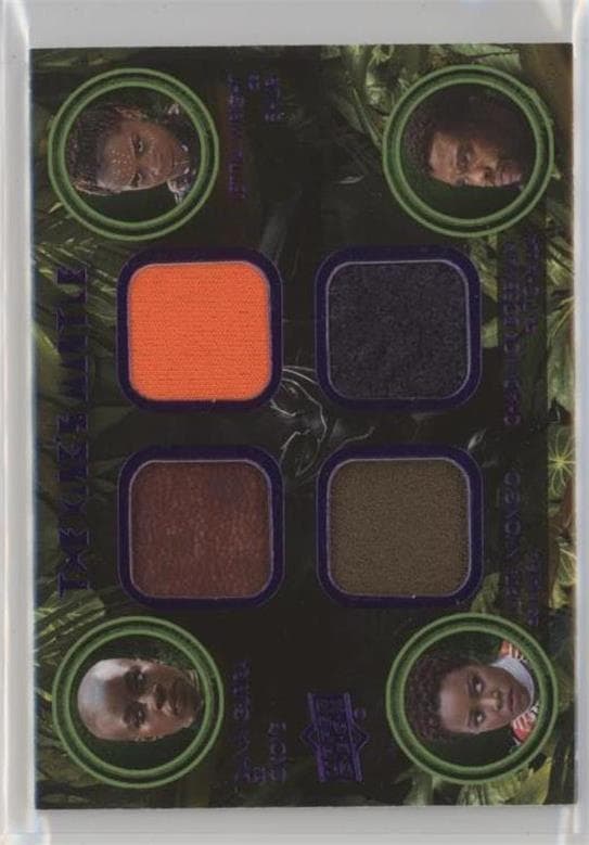 Okoye/Shuri/Nakia/T'Challa #KQ-OSNT — 2018 Upper Deck Marvel's Black Panther