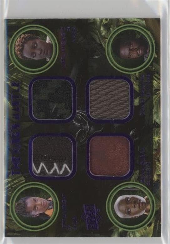 Shuri/Nakia/Okoye/W'Kabi #KQ-SNOW — 2018 Upper Deck Marvel's Black Panther
