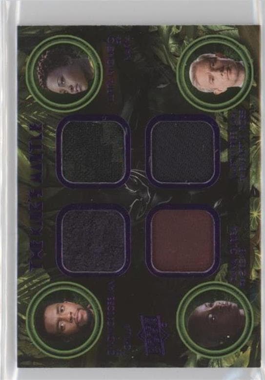 T'Challa/Nakia/Okoye/Everett K. Ross #KQ-TNOR — 2018 Upper Deck Marvel's Black Panther