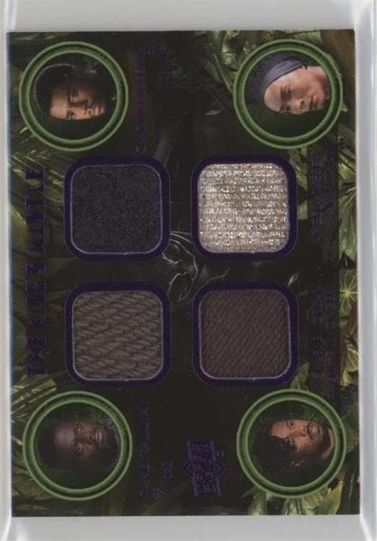 W'Kabi/T'Challa/Erik Killmonger/Ramonda #KQ-WTKR — 2018 Upper Deck Marvel's Black Panther