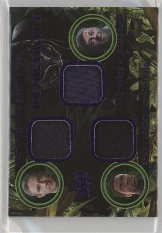 Everett K. Ross/Ulysses Klaue/T'Challa #KT-RKT — 2018 Upper Deck Marvel's Black Panther