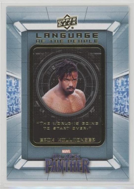 Erik Killmonger #LOTP6 — 2018 Upper Deck Marvel's Black Panther