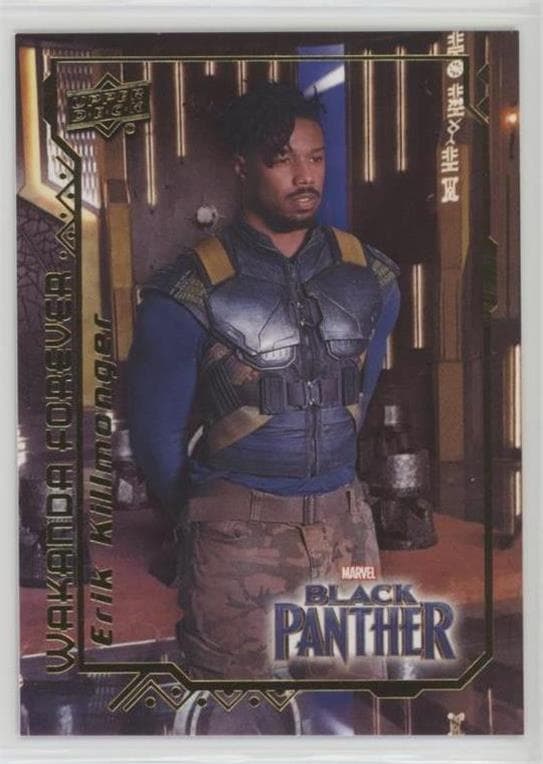 Erik Killmonger #WF14 — 2018 Upper Deck Marvel's Black Panther