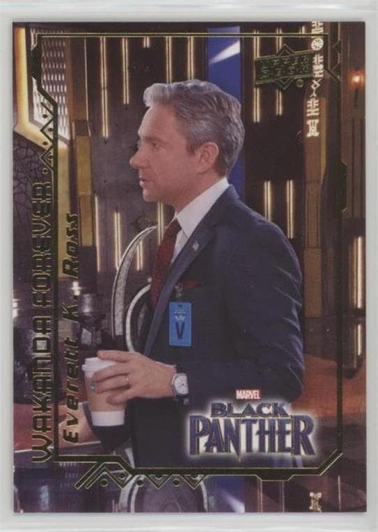 Everett K. Ross #WF5 — 2018 Upper Deck Marvel's Black Panther