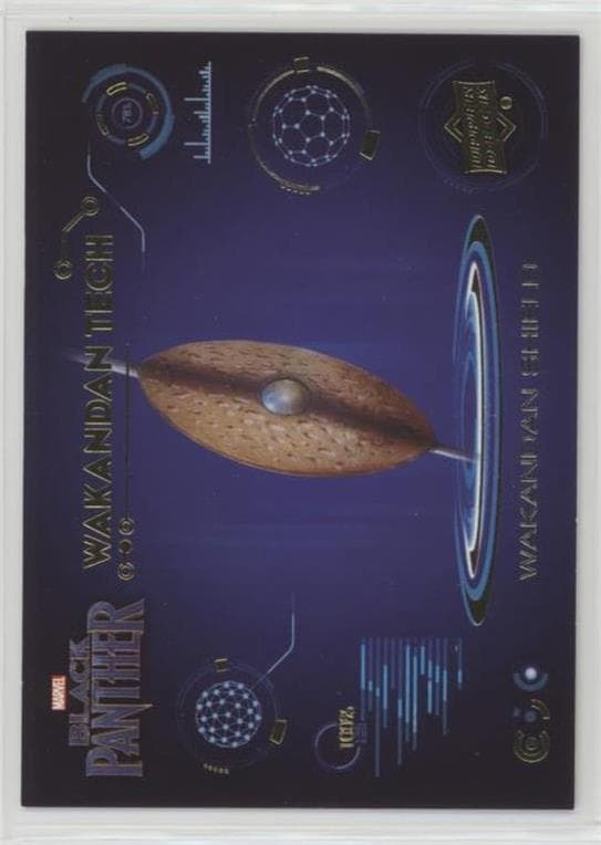 Wakandan Shield #WT3 — 2018 Upper Deck Marvel's Black Panther