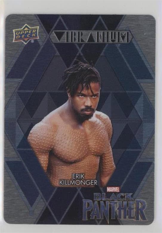 Erik Killmonger #WV-9 — 2018 Upper Deck Marvel's Black Panther