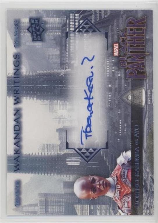 Florence Kasumba #WW-AY — 2018 Upper Deck Marvel's Black Panther