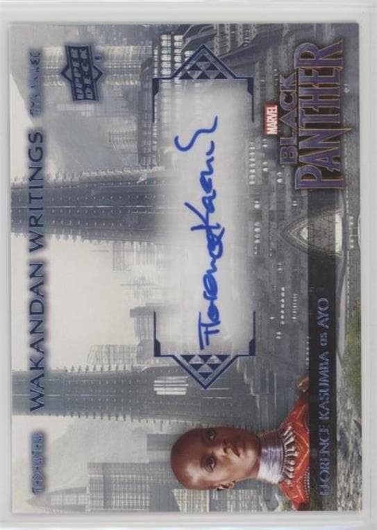 Florence Kasumba #WW-FK — 2018 Upper Deck Marvel's Black Panther