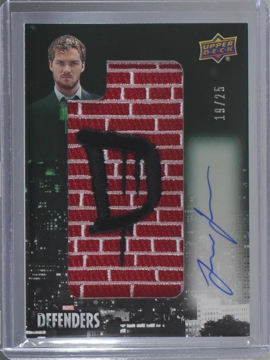 Finn Jones #DCA-FJ — 2018 Upper Deck Marvel's The Defenders