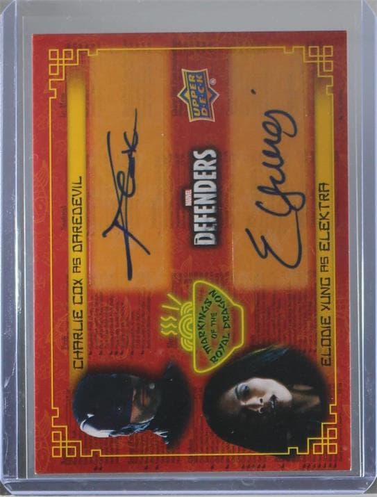 Charlie Cox/Krysten Ritter/Finn Jones/Elodie Yung #Q-CCRJ — 2018 Upper Deck Marvel's The Defenders