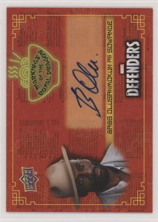 Babs Olusanmokun #RD-BO — 2018 Upper Deck Marvel's The Defenders