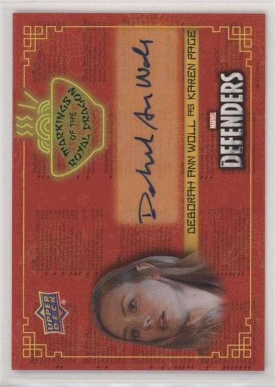 Deborah Ann Woll #RD-DW — 2018 Upper Deck Marvel's The Defenders
