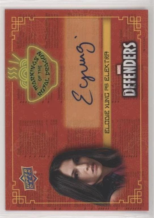 Elodie Yung #RD-EY — 2018 Upper Deck Marvel's The Defenders