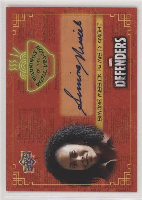 Simone Missick #RD-MK — 2018 Upper Deck Marvel's The Defenders
