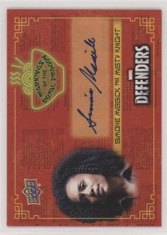 Simone Missick #RD-SM — 2018 Upper Deck Marvel's The Defenders