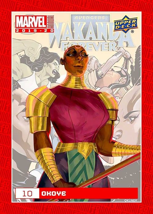 Okoye #10 — 2019-20 Upper Deck Marvel Annual